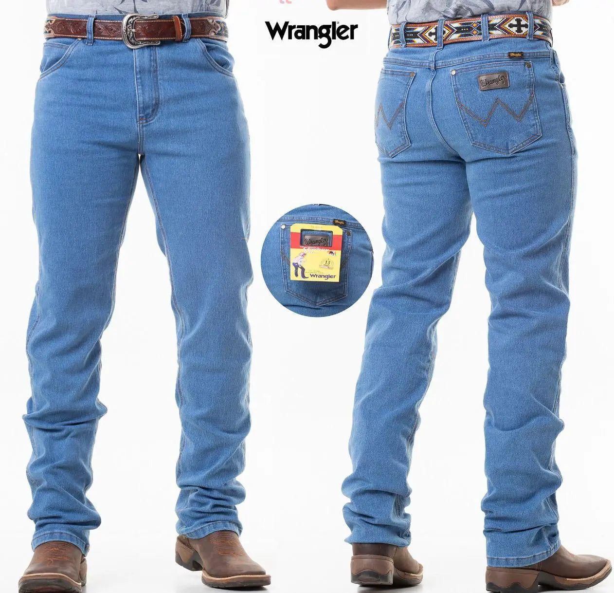 Stretch Home Country Cowboy Boot Cut Jeans