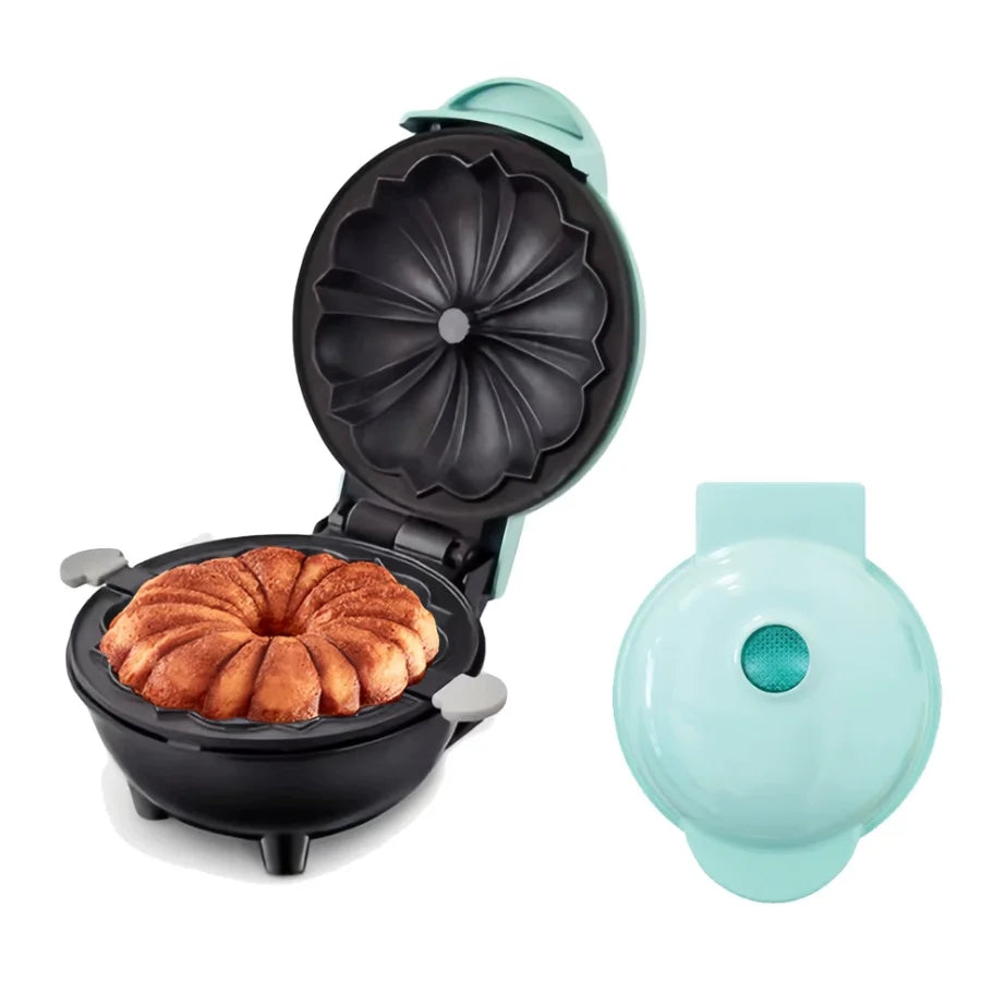 BRAZIL SHIP Mini Cake Machine Bundt Waffle Nonstick Surface Easy to Use and Wash Sweet DIY Cooking Confectionery