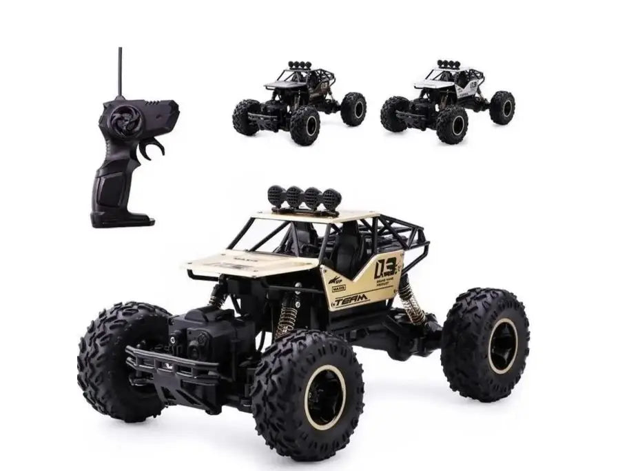 AZMS STORE-Remote Control Cart 4x4 Metal Crawler Rc 2.4 Monster Truck QUICK SHIPPING FOR ALL BRAZIL