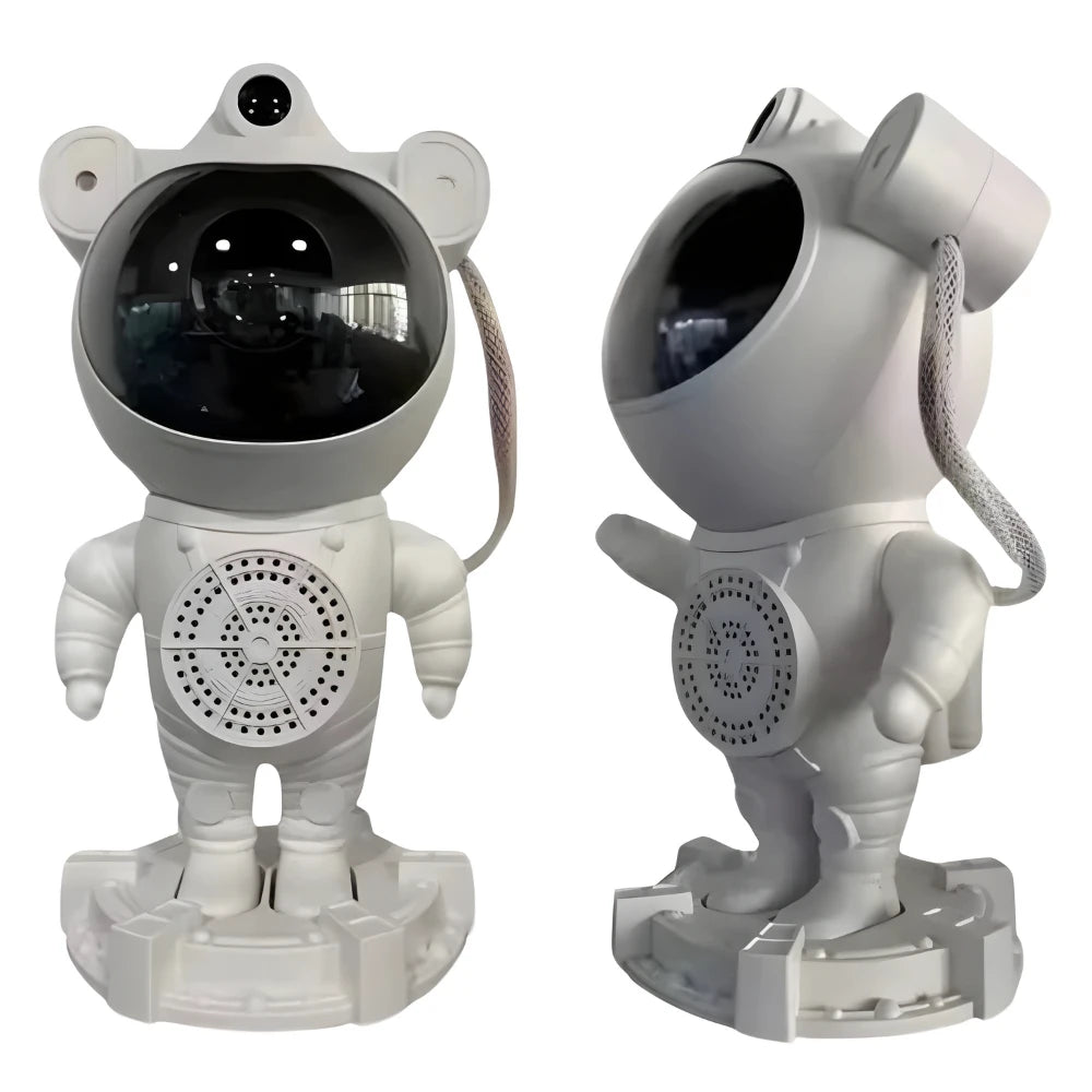 Projetor Galaxia Estrelas Nebulosa Astronauta Som Bluetooth