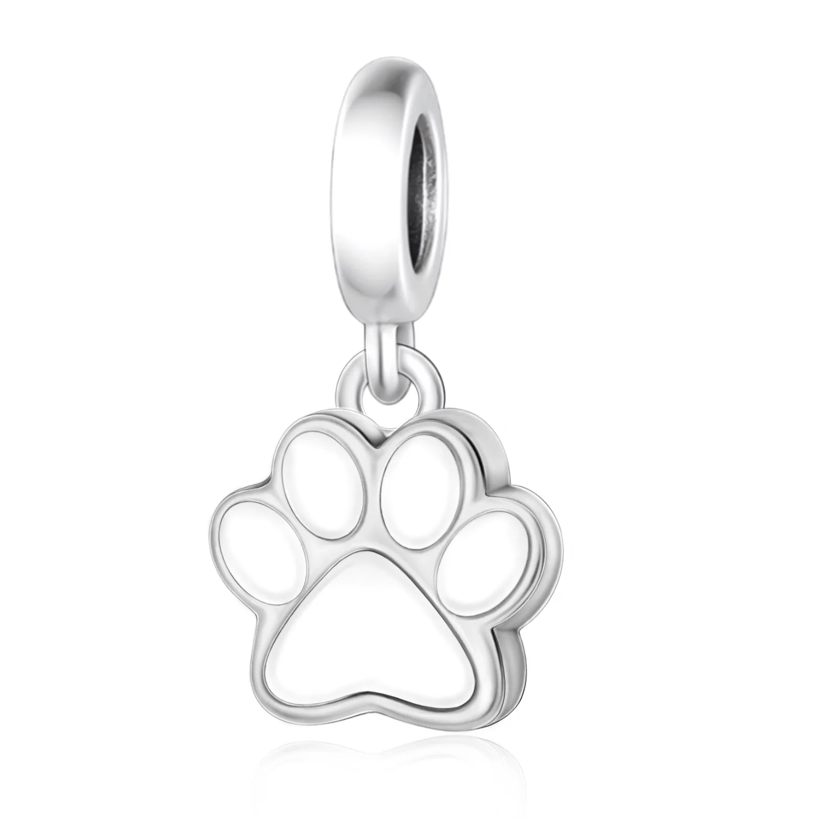 Pan Charms Bracelet Bead 925 Sterling Silver Angel Dog Paw Baby Foot Infinity Love Bead Fit Original for Women Jewelry Making