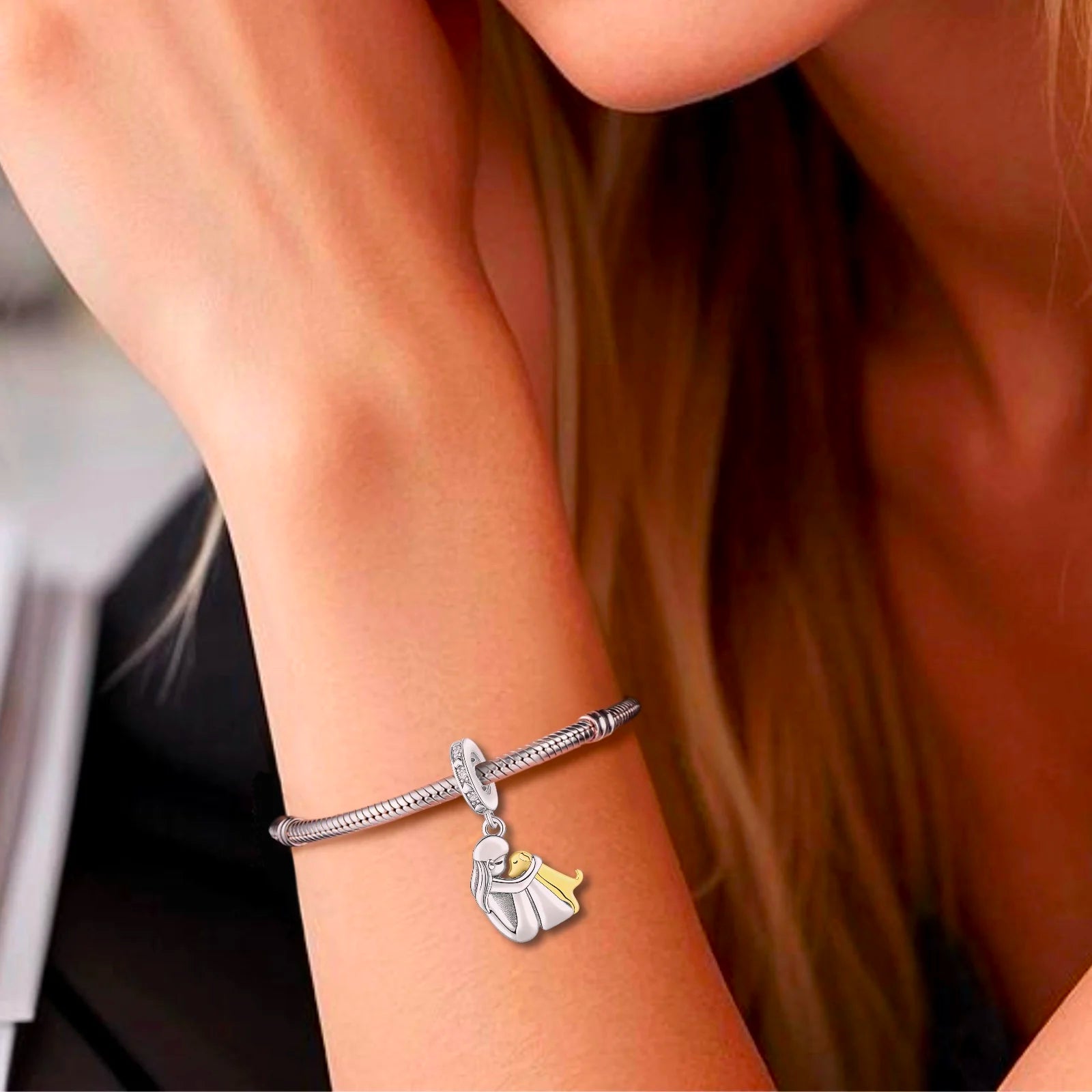 Pan Charms Bracelet Bead 925 Sterling Silver Angel Dog Paw Baby Foot Infinity Love Bead Fit Original for Women Jewelry Making