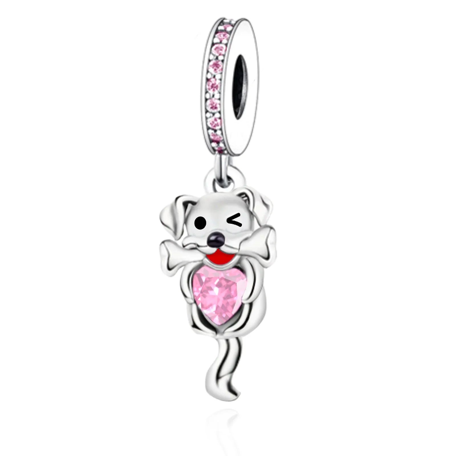 Pan Charms Bracelet Bead 925 Sterling Silver Angel Dog Paw Baby Foot Infinity Love Bead Fit Original for Women Jewelry Making