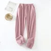 2023 Hot Sale Autumn and Winter Women's High Waist Long Velvet Pants Bunch Leg Trousers Ladies Casual Sport  Pants