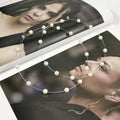 12cm Big Hoop Earrings For Women Stainless Steel Imitation Pearl Statement Earrings Brincos Large Jewelry MANILAI