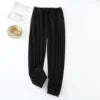 2023 Hot Sale Autumn and Winter Women's High Waist Long Velvet Pants Bunch Leg Trousers Ladies Casual Sport  Pants