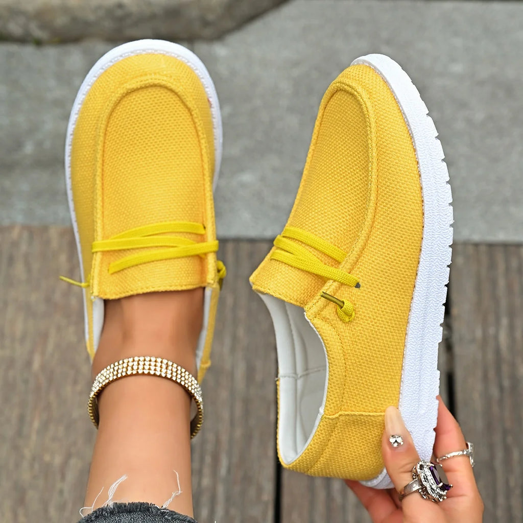 Foreign Trade Large Size Women's Casual Shoes 2026 Spring Autumn New Breathable Durable Shock Flat Smart Loafers for Women