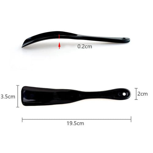 1pcs 19cm Shoe Horns Professional Plastic Shoe Horn Spoon Shape Shoehorn Shoe Lifter