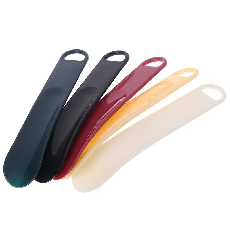 1pcs 19cm Shoe Horns Professional Plastic Shoe Horn Spoon Shape Shoehorn Shoe Lifter