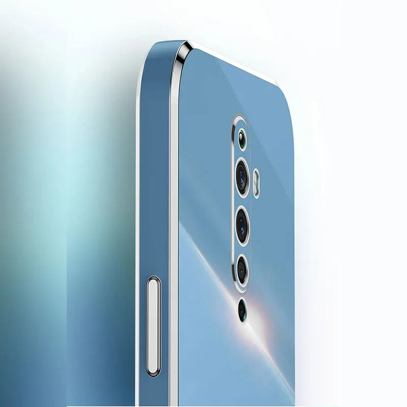 Luxury Plating Stand Holder Soft Phone Case For OPPO Reno2 Z F Cover Protection Shockproof OPPO Reno 2 2Z 2F Fundas Capa 7 Color