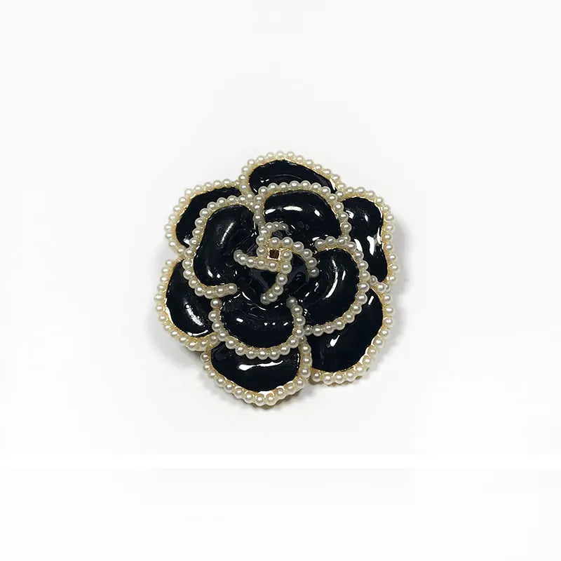 High Grade Luxury Big Brand Camellia cc Brooch Scarves Buckle Valentine's Day Pin Brooches For Woman Gift Accessories