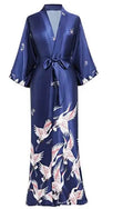 Silk Kimono Robe Bathrobe Women Satin Robe Silk Robes Night Sexy Robes Night Grow For Bridesmaid Summer Plus SizeS-XXXL 010412