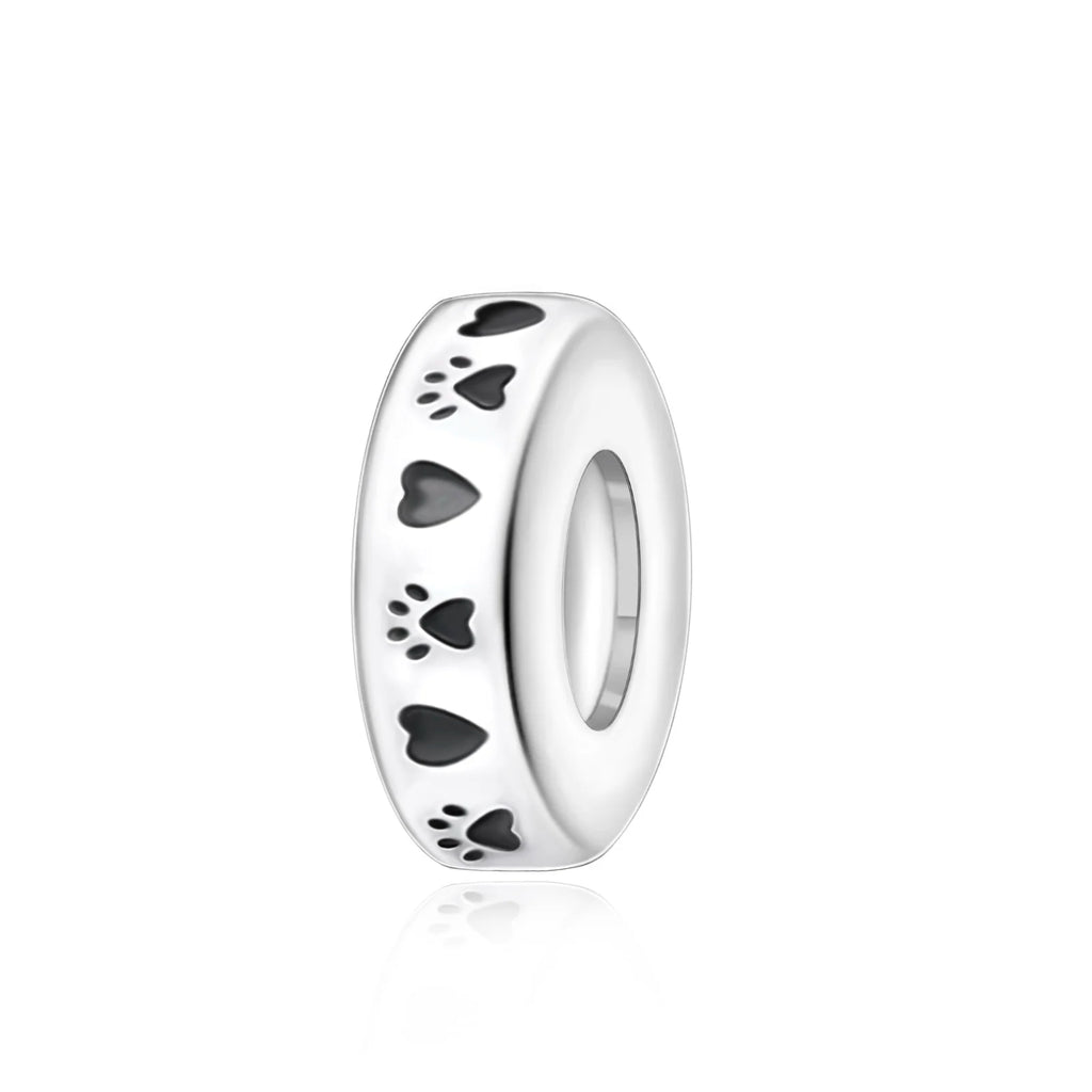 Pan Charms Bracelet Bead 925 Sterling Silver Angel Dog Paw Baby Foot Infinity Love Bead Fit Original for Women Jewelry Making