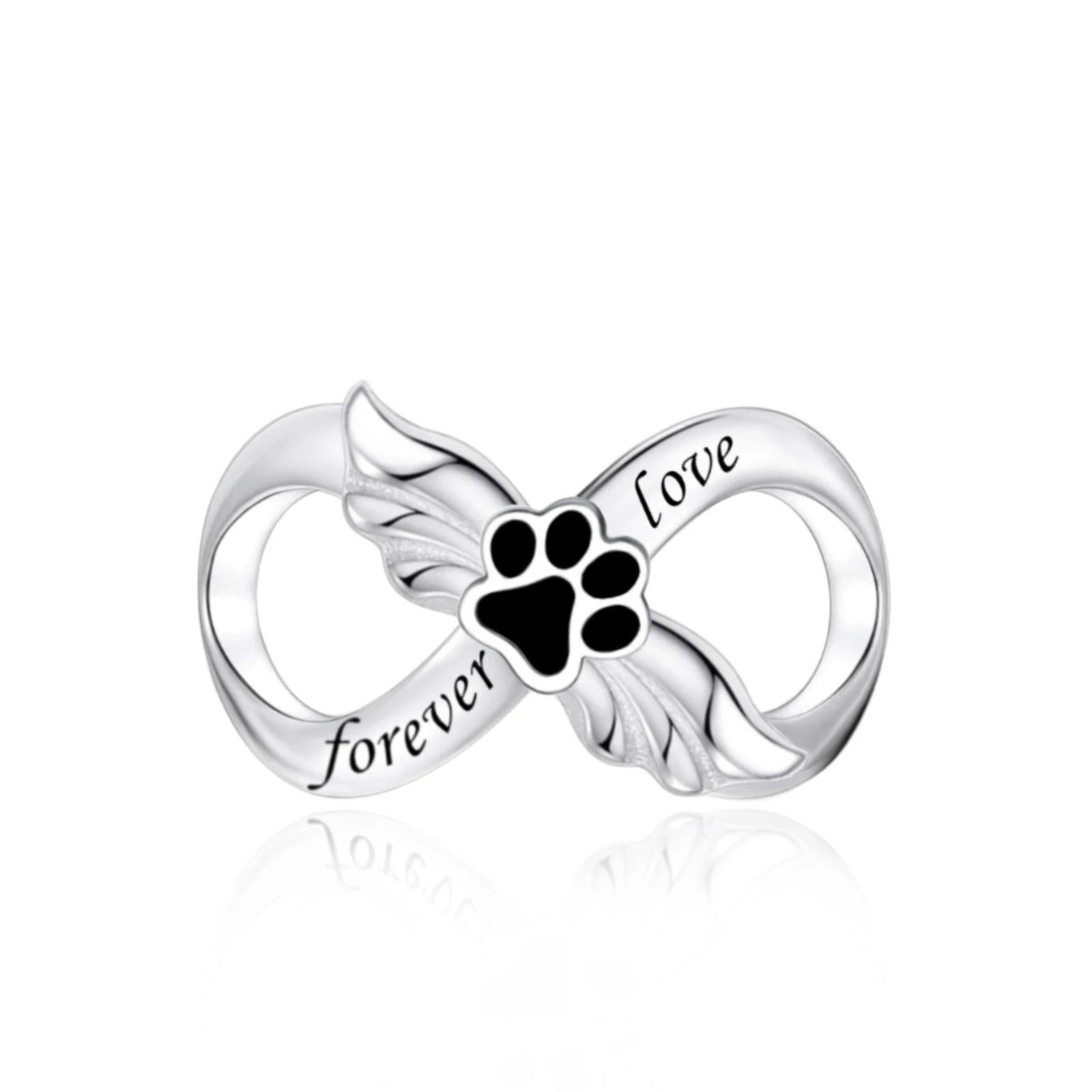 Pan Charms Bracelet Bead 925 Sterling Silver Angel Dog Paw Baby Foot Infinity Love Bead Fit Original for Women Jewelry Making