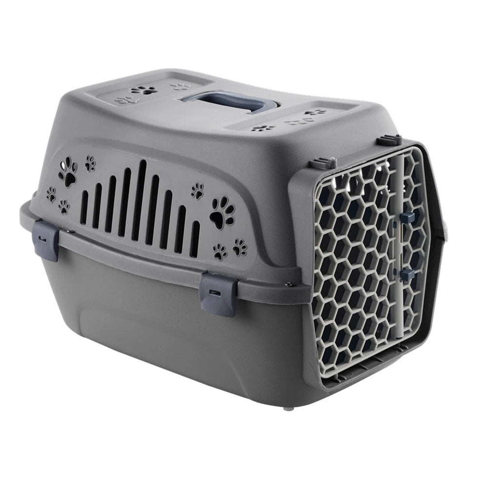 Airline Approved Small Pet Box Cat Carrier Durable Breathable Travel Cage for Kitten Puppy Rabbit Outdoor Durable Transport Box