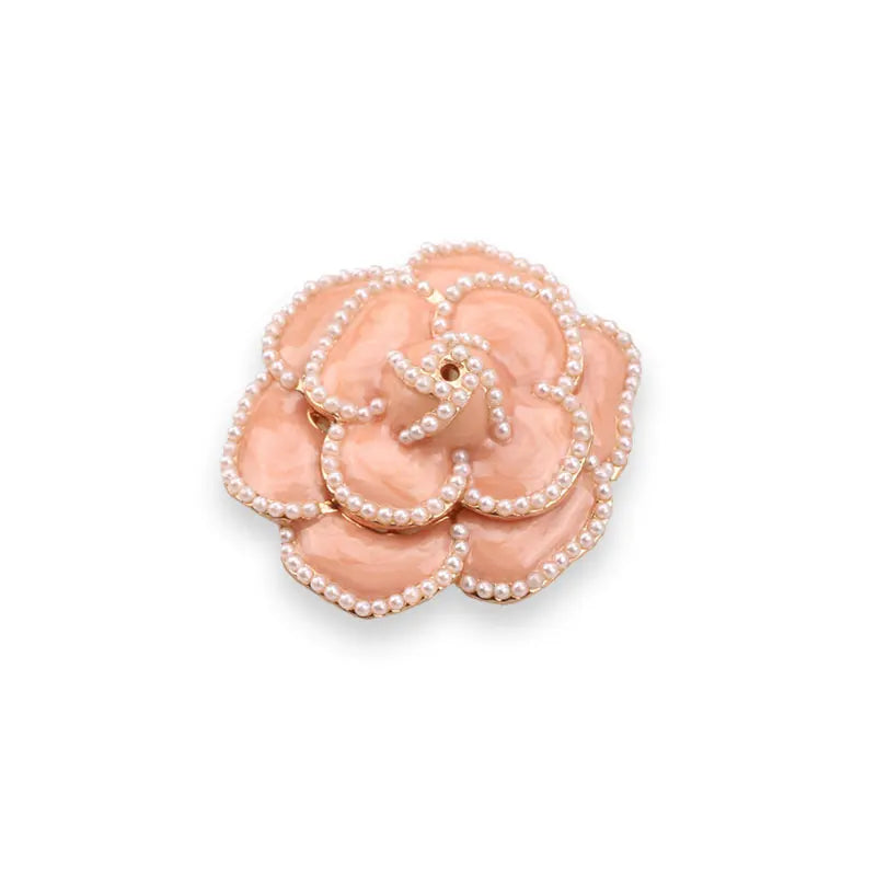 High Grade Luxury Big Brand Camellia cc Brooch Scarves Buckle Valentine's Day Pin Brooches For Woman Gift Accessories