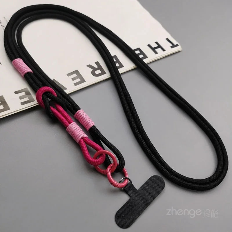 Crossbody and handheld phone strap, detachable strap, long anti loss design suitable for both men and women