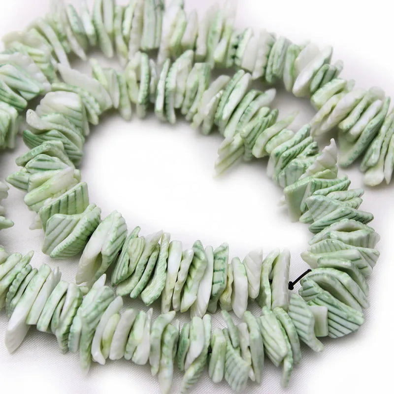 7-16mm Natural  Multi Color Mother of Shell Pearls Spacer Loose Beads  for Jewelry Making DIY Bracelets Necklace Earrings 15"