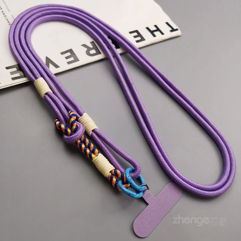 Crossbody and handheld phone strap, detachable strap, long anti loss design suitable for both men and women