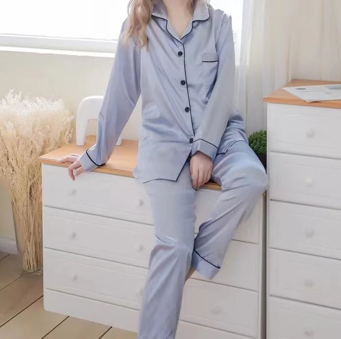 Customized Satin Pajamas Bachelorette Wedding Party Bridesmaid Pjs Silk Bride to Be Team Pajama Sets Maid of Honor Gifts