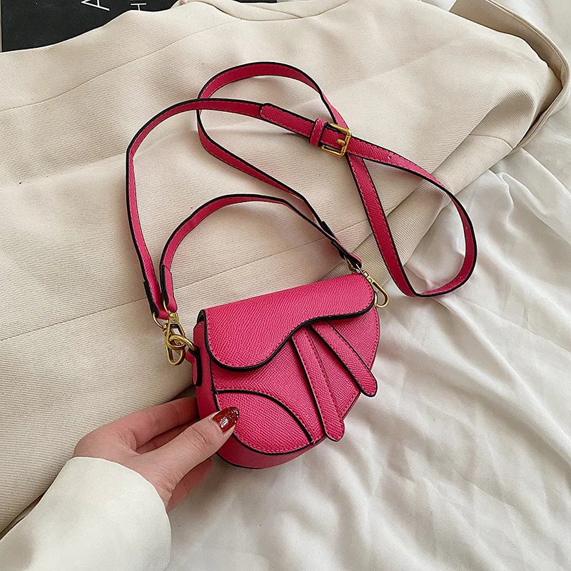 Children Messenger Bag Fashion Kids Bags for Girl Shoulder Bags Solid Children Backpack Mother Kids Mochila Сумка Через Плечо