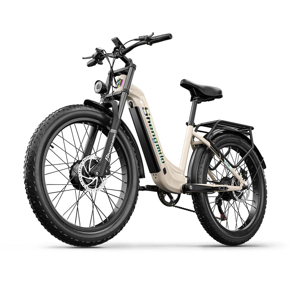 Shengmilo S700 Adult 2000W Electric Bicycle with Two Motors, 48V17.5AH840WH Battery Ebike ,26 Inch Wide Tyre E-Mountain ebike