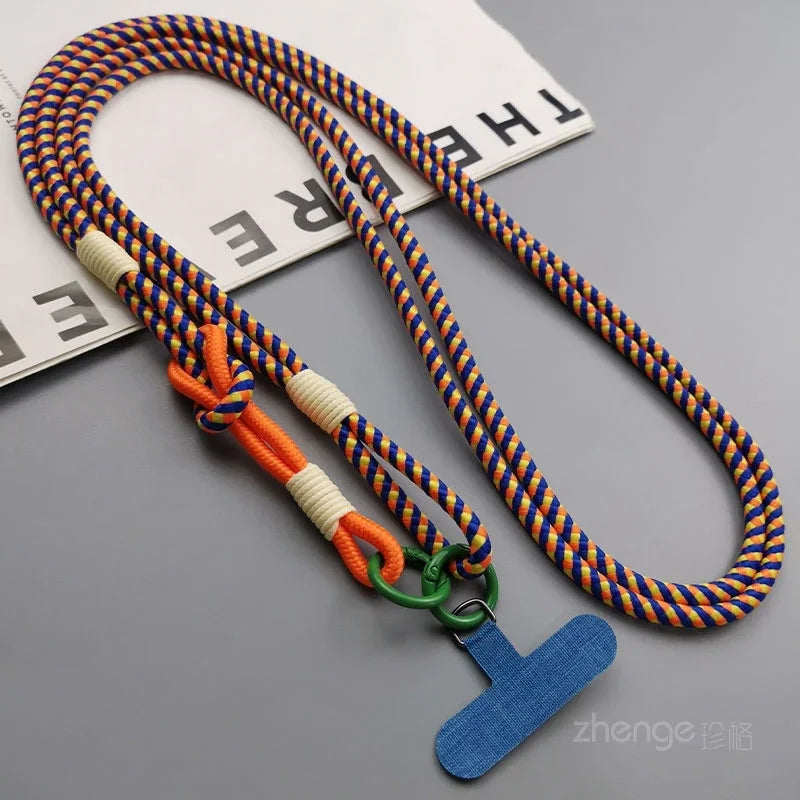 Crossbody and handheld phone strap, detachable strap, long anti loss design suitable for both men and women