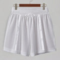 INCERUN Men Shorts Mesh Patchwork Drawstring Loose Transparent Male Shorts Streetwear Summer 2025 Sexy Vacation Men Bottoms