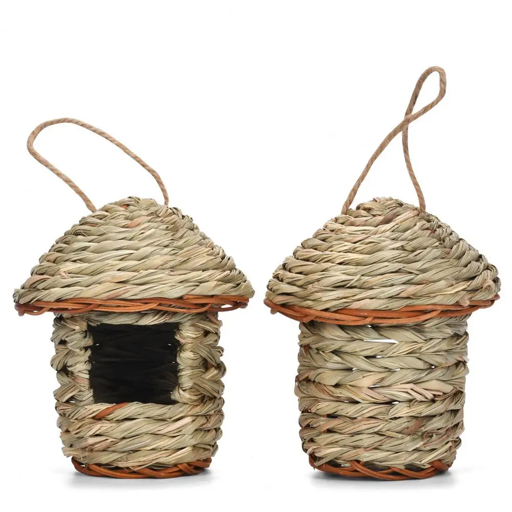 Bird House Creative Breathable Bird Nest Outside Parrot Bird Hanging House Outside Supplies