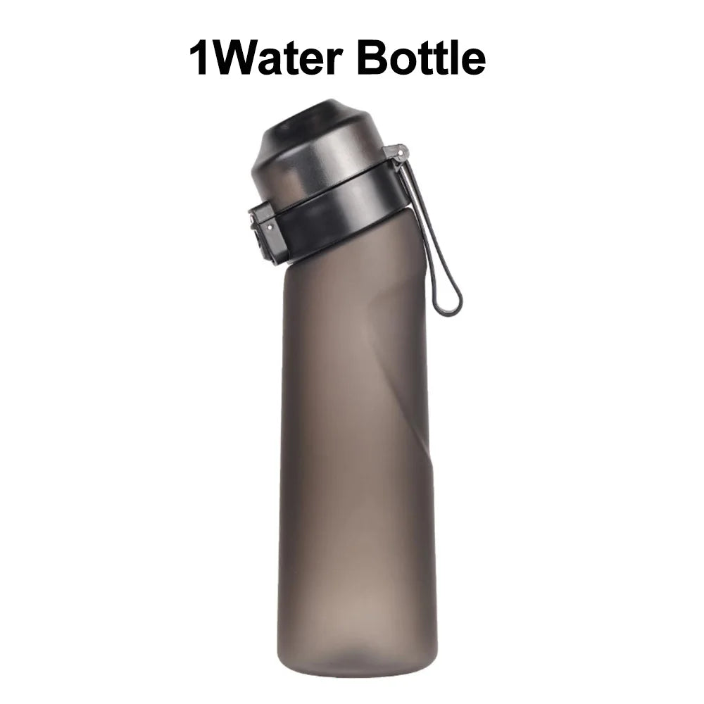 650ml Flavored Water Bottle Sports Drinking Bottle Flavor Pods Fruit Scent Up Water Cup for Outdoor Camping Fitness Fashion