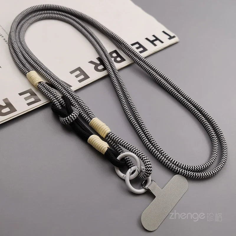 Crossbody and handheld phone strap, detachable strap, long anti loss design suitable for both men and women