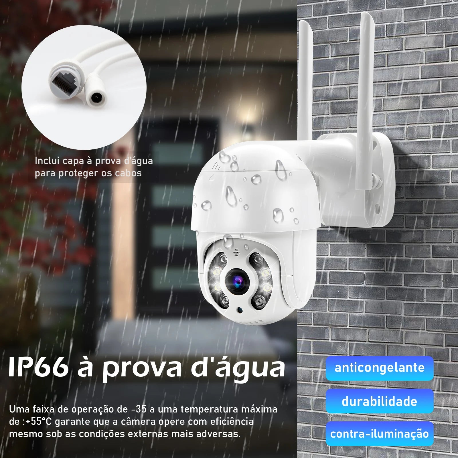 Wifi Security Camera Full Icsee Security Camera Wifi Monitor Camera Outdoor Wifi Surveillance Night Vision Waterproof