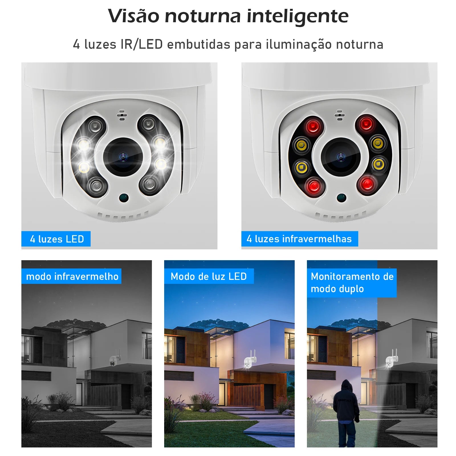Wifi Security Camera Full Icsee Security Camera Wifi Monitor Camera Outdoor Wifi Surveillance Night Vision Waterproof