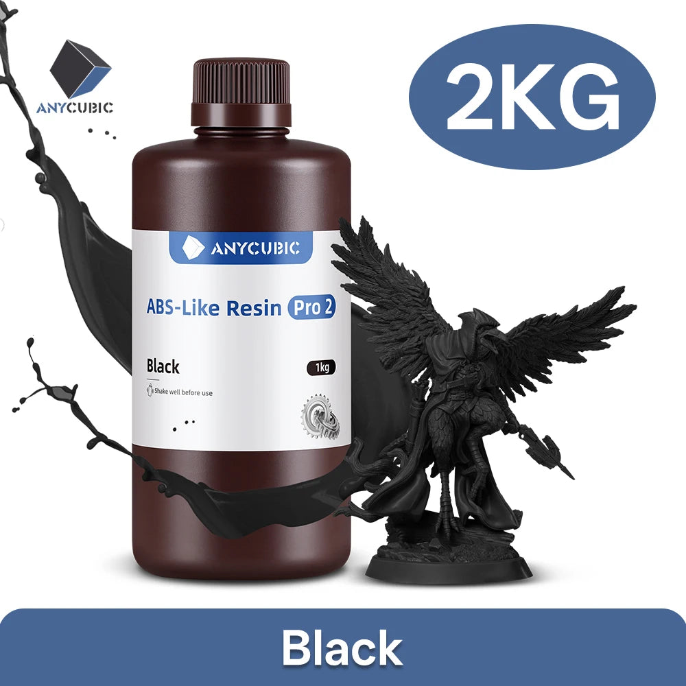 ANYCUBIC ABS-Like Pro 2 3D Printer UV Resin 405nm For LCD DLP Printers Strong Formula Printing Accuracy Up to 0.1mm ABS+ Update