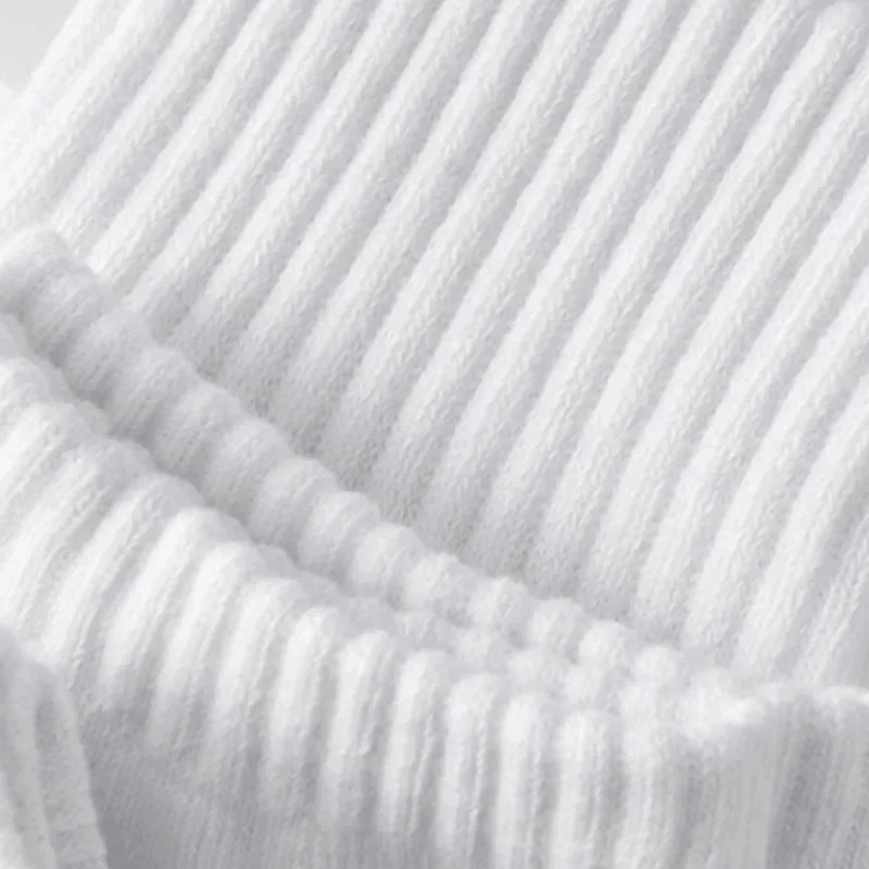 1/10/20 Pairs Neutral men female Round Neck Socks Spring Summer Sweat Absorbing Breathable Soft Comfortable Couple Sports Socks
