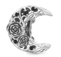 2024 New 925 Sterling Silver Bead Golden Heart-Shaped Lock Birthday Candle Charm Fit Bracelet DIY Women Jewelry