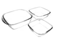Set of Glass Baking Saucers Always