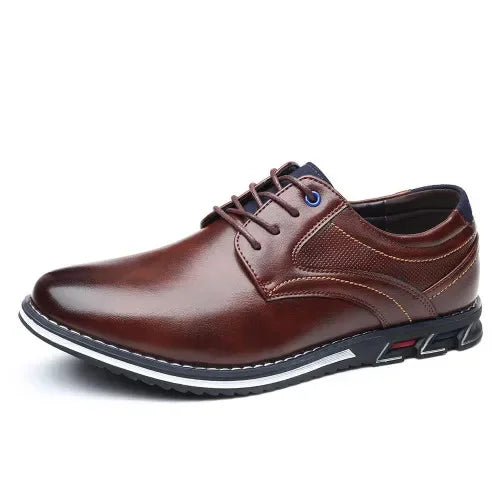 Customizable Men PU Shoes Leather Casual Shoes MNX402270