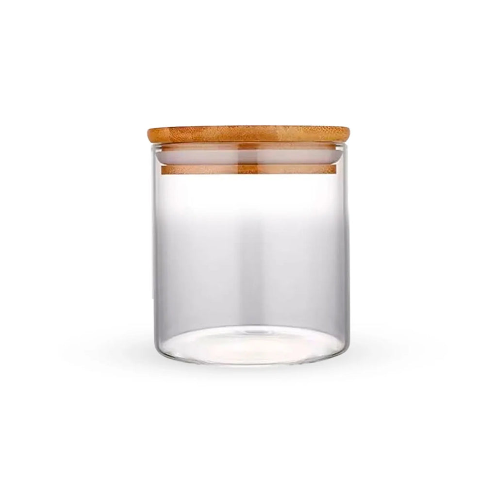 270ML Seasonings With Bamboo Lid Airtight Pot For Food Condiments