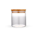 270ML Seasonings With Bamboo Lid Airtight Pot For Food Condiments