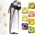 650ml Flavored Water Bottle Sports Drinking Bottle Flavor Pods Fruit Scent Up Water Cup for Outdoor Camping Fitness Fashion