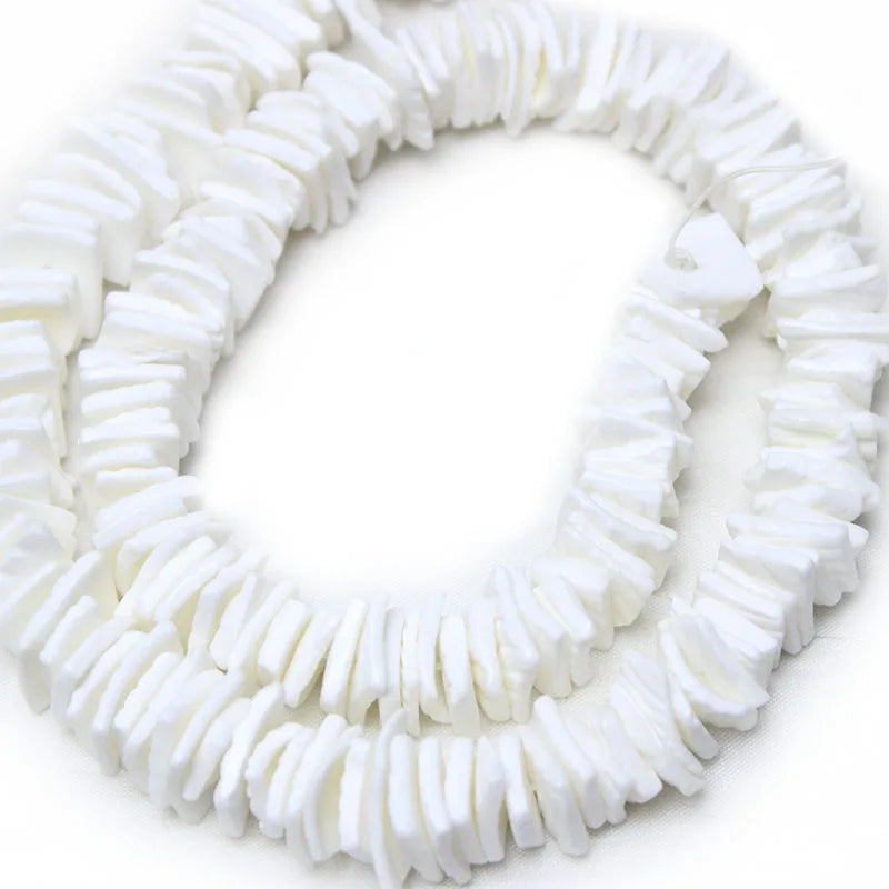 7-16mm Natural  Multi Color Mother of Shell Pearls Spacer Loose Beads  for Jewelry Making DIY Bracelets Necklace Earrings 15"