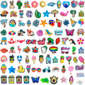 Shoe Charms Random 10/25/30Pcs Summer Beach Series Shoe Decoration Premium Quality Popular Charms Accessories Great Gift