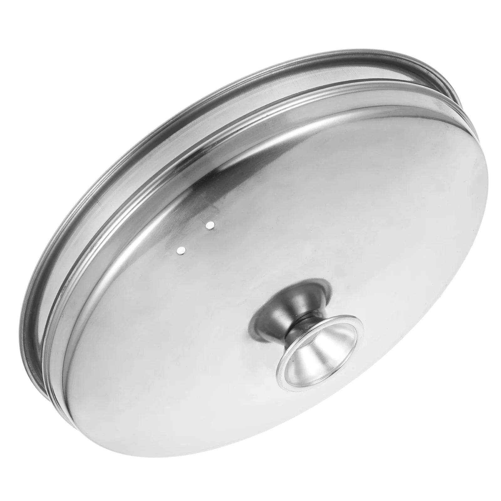 Stainless Steel Steamer Lid Cheese Its Cover Food Binaural Steak Dome Basting Griddle Household