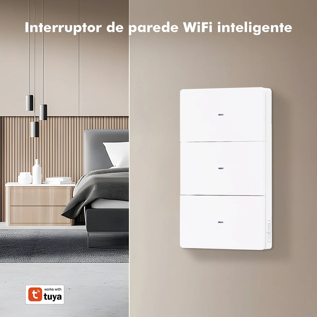 Tuya, N + L With Neutral, Wifi Smart Switch, Control, Switch, Wifi Smart Switch, Tuya Switch, From Brazil