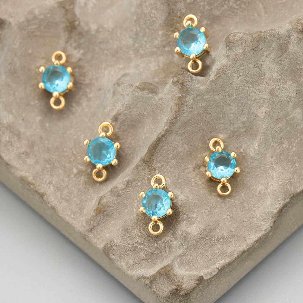 GUFEATHER ME57,jewelry accessories,18k gold plated,nickel free,copper,zircons,charms,jewelry making,diy pendants,10pcs/lot