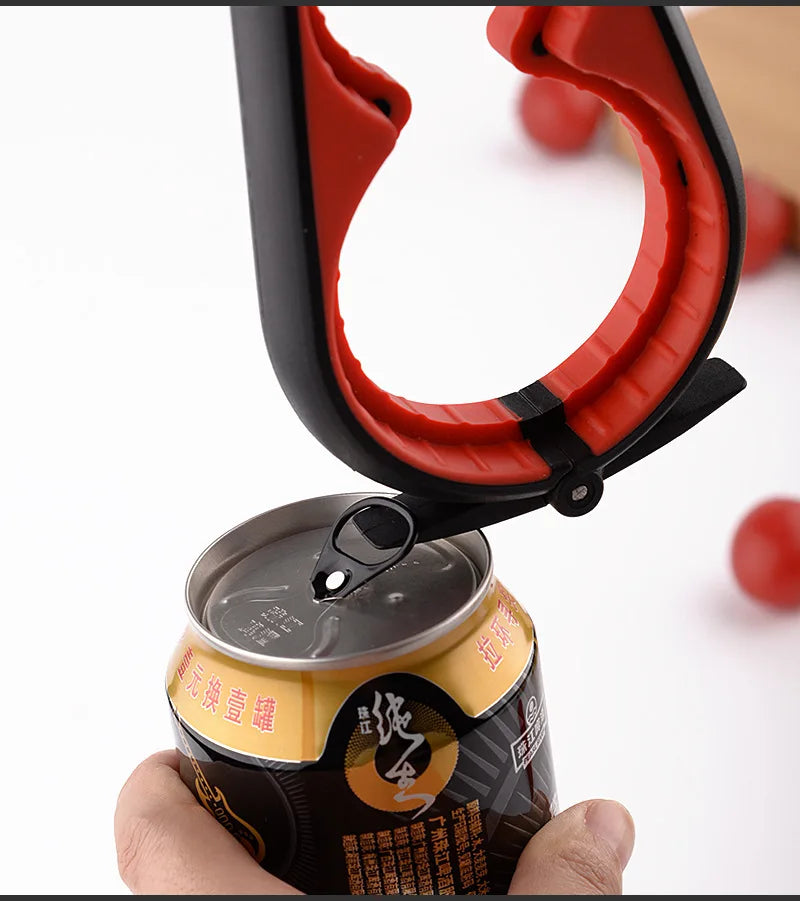 1Household Four-in-One1Can Opener Canned Bottle Cap Bottle Opener Multi-Purpose Kitchen Bottle Opening Lid Opener