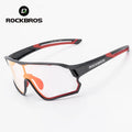 ROCKBROS Child Photochromic Sunglasses Bicycle Eyewear UV400 Kids Bike Goggles Protection Classic Windproof Outdoor Glasses