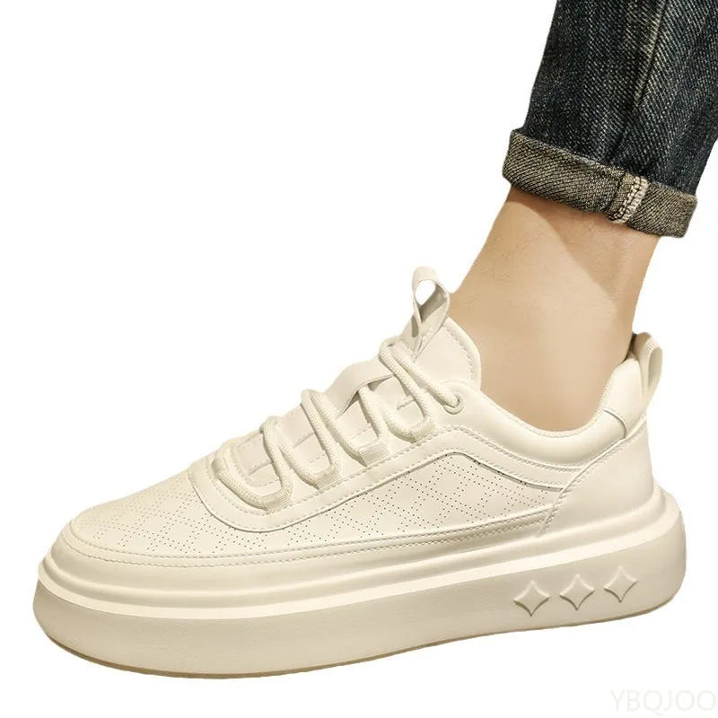 Men's new summer breathable casual comfortable board shoes men's non slip thick sole wear-resistant versatile sports shoes