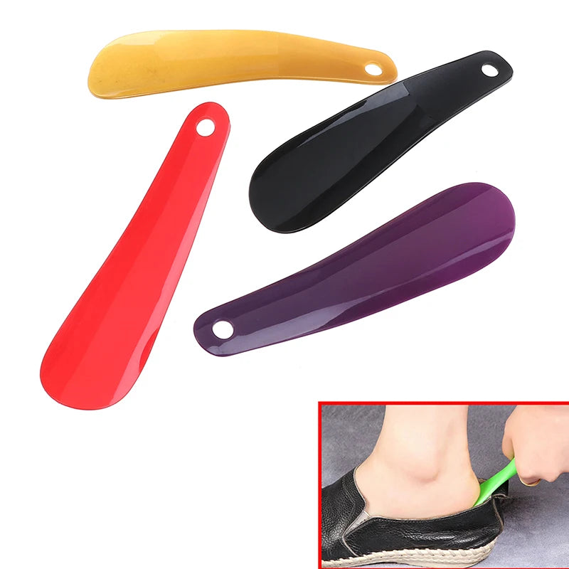 1pcs 19cm Shoe Horns Professional Plastic Shoe Horn Spoon Shape Shoehorn Shoe Lifter